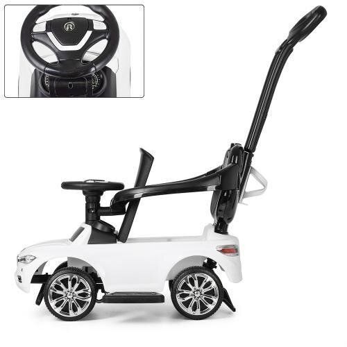 Каталка-толокар для детей BMW Bambi 7662-1 с родительской ручкой 2в1
