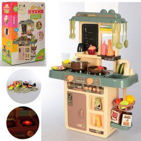 Игровой набор Кухня LIMO TOY 889-187 (42 предмета, с функцией пара)