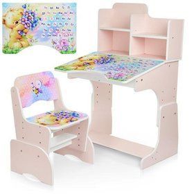 Парта Bambi Мишки B 2071-54-6 Pink