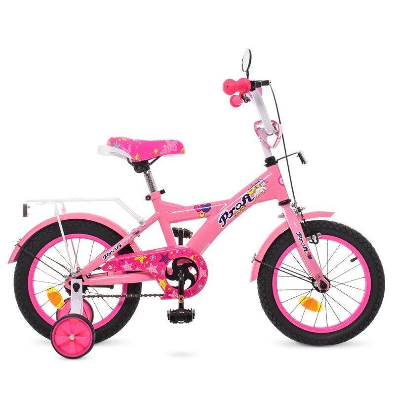 Детский велосипед 14 дюймов Profi T1461 Original girl Розовый