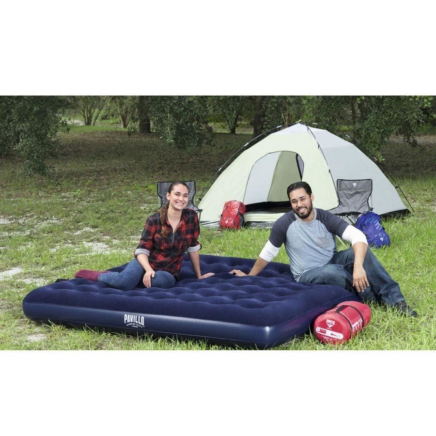 Двуспальный надувной матрас Bestway 67004 (203x183x22 см)