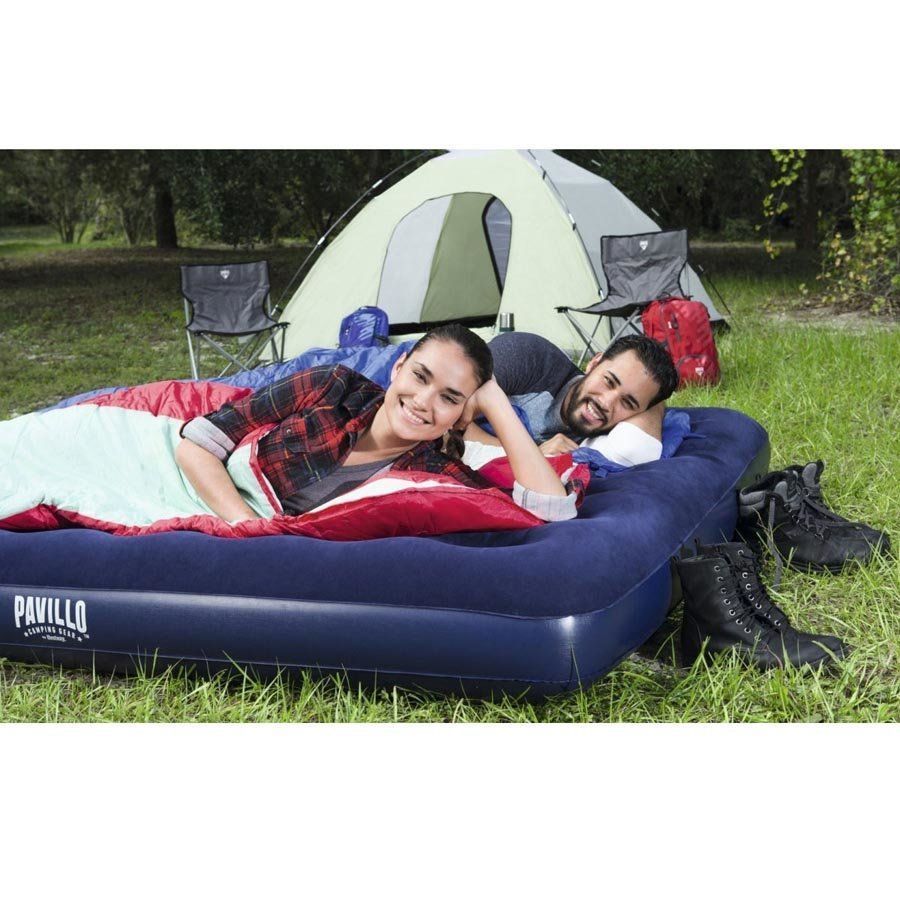 Двуспальный надувной матрас Bestway 67004 (203x183x22 см)