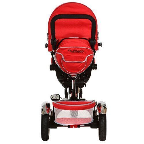 Трехколесный велосипед колясочного типа Turbotrike M 3199-3HA Красный