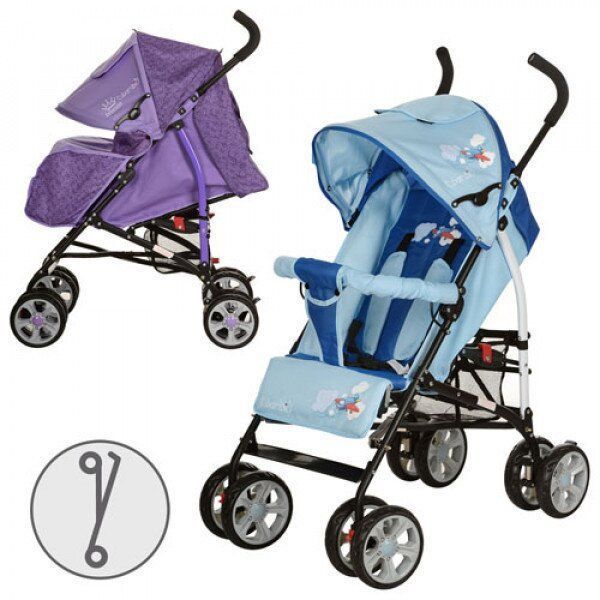 ДЕТСКАЯ КОЛЯСКА BAMBI M 2104-1 (Голубая)