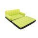 Надувной диван-трансформер Bestway 67356 + внешний электронасос 220V Multi-Max Air Couch (152х188х64 см) Салатовый