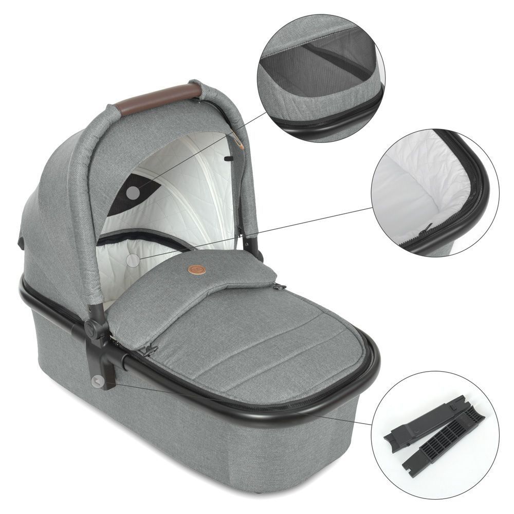 Универсальная коляска 2в1 El Camino ME 1091-B PERSONA Gray