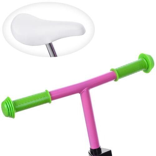 Детский беговел 12 дюймов PROFI KIDS M 3437A-2 Розовый