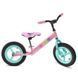 Беговел детский 12 дюймов PROFI KIDS M 3846A-2 Розовый с мятным