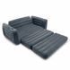 Надувной диван-трансформер Intex 66552 (203х224х66 см) Серый Pull-Out Sofa
