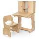 Парта Bambi W 903-9-1 Light wood / Crimson