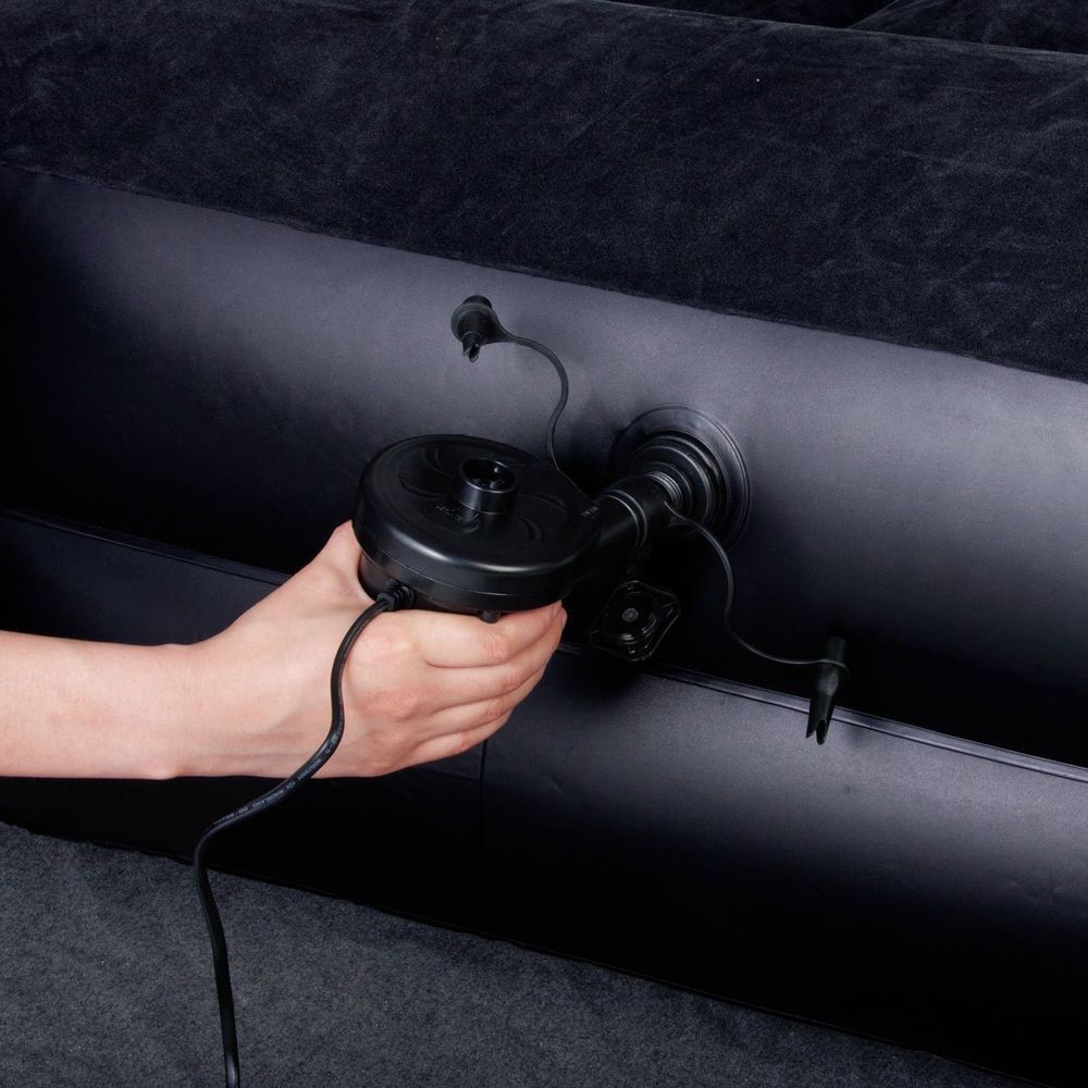 Односпальная надувная кровать Bestway 67381 (1.91 x 97 x 46 см) Tritech Airbed + Внешний электронасос 220В