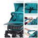 Прогулочная коляска EL Camino Favorit M 3409L Lagoon Turquoise