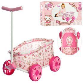 Коляска-тележка Hello Kitty D77282 Розовая
