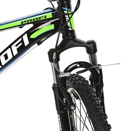 Спортивный велосипед Profi 20 дюймов G20A315-L1B Черно-салатовый