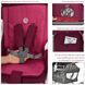 Коляска детская  EL Camino ME 1011L ZETA BURGUNDY RED