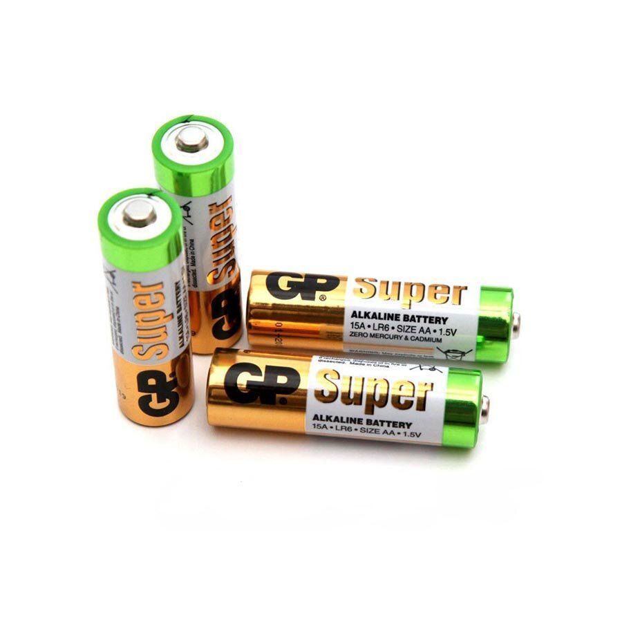 Щелочные батарейки GP Super Alkaline AA 1.5V 15A+LR6 1 шт 1150 мАч