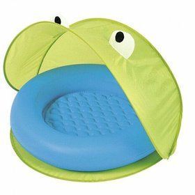 Детский надувной бассейн Bestway 51110 (97x97x74 см) Play Pool With Twist' N Fold Tent Зеленый