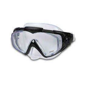 Маска для плавания Intex 55981 (Черный) Silicone Aqua Pro Masks