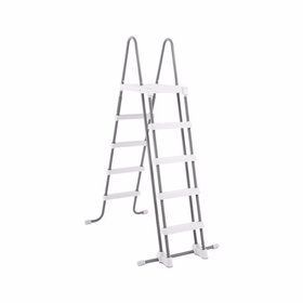 Лестница для бассейна Intex 28077-1 (132 см) 4 ступеньки Серая