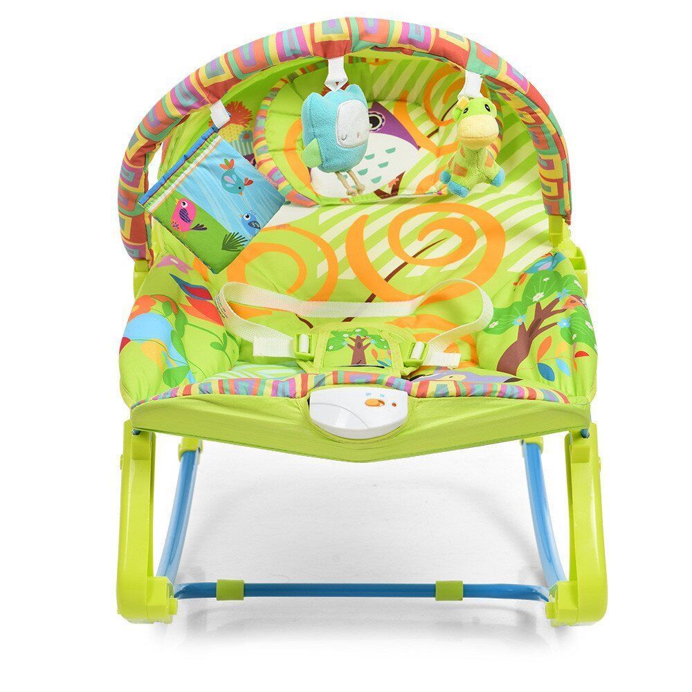 Шезлонг-качалка Bambi PK-306-5 Green