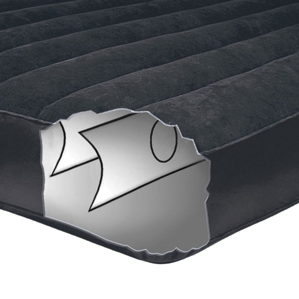 Двуспальный надувной матрас Intex 66770 Pillow Rest Classic Bed (183x203x23 см)