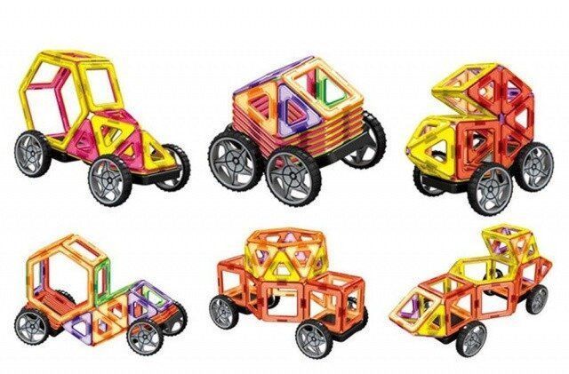 Магнитный конструктор Limo toy LT3002 Транспорт Magnistar