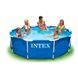 Круглый каркасный бассейн Intex 28200 Интекс 56997 Metal Frame Pool (305х76 см)
