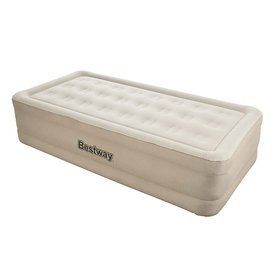 Односпальная надувная кровать Bestway 69009 (97 x 191 x 43 см) + Встроенный электронасос 220В Essence Fortech Airbed