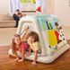 Надувной игровой центр-домик Intex 48634 (127 x 112 x 116 см) Звериный Лагерь