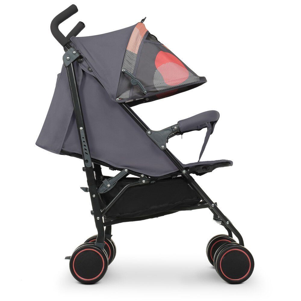 Коляска детская M 4244 GRAY ORANGE серо-оранжевый