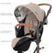 Коляска детская El Camino ME 1068 inCITY Beige бежевый
