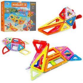 Детский магнитный конструктор ​​​​​​​Limo Toy LT5003 (36 деталей)