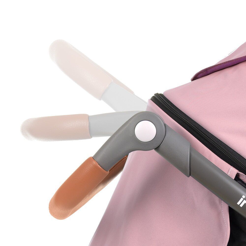 Коляска детская El Camino ME 1068 inCITY Pale Pink розовый