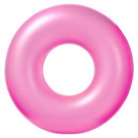 Надувной круг Intex 59262 (91 см) Neon Frost Tubes Розовый