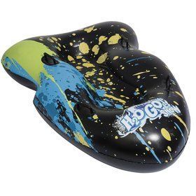 Cани-тюбинг двухместные H2OGO Bestway 39014E чёрные 168х119 см, морозоустойчивый ПВХ