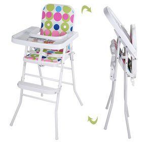 Стульчик для кормления Bambi HB 303-8-5 (Кружочки)