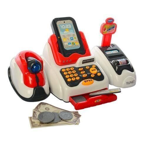 Детский кассовый аппарат Limo Toy 668-48 с сканером
