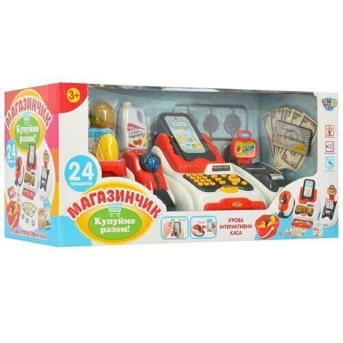 Детский кассовый аппарат Limo Toy 668-48 с сканером