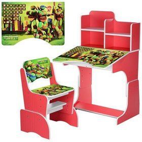 Парта Bambi W 2071-68-2 Red