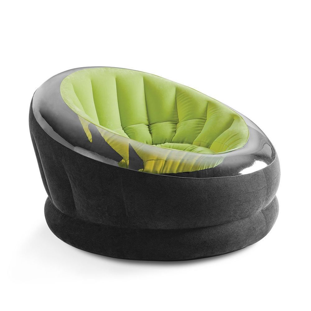 Надувное кресло Intex 68582 (1.12 x 1.09 x 69 см) Салатовый Empire Chair