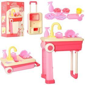 Игровой набор "Кухня" 526E-1 Розовая