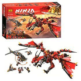 Конструктор Bela 10938 Ninja Первый страж (Аналог LEGO Ninja 70653), (918 деталей)