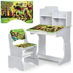 Парта Bambi W 2071-68-3 Grey