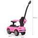 Каталка-толокар Bambi Audi M 3503A(MP3)-8 Pink