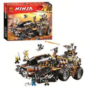 Конструктор Ninja Bela 10939 (аналог Lego Ninjago 70654) Стремительный странник (1221 деталей)
