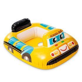 Надувной круг с сидением Intex 59586 (71х58 см) Школьный автобус