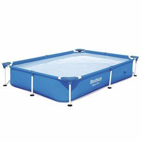 Прямоугольный каркасный бассейн Bestway 56401 Steel Pro ( 211х150х43см)