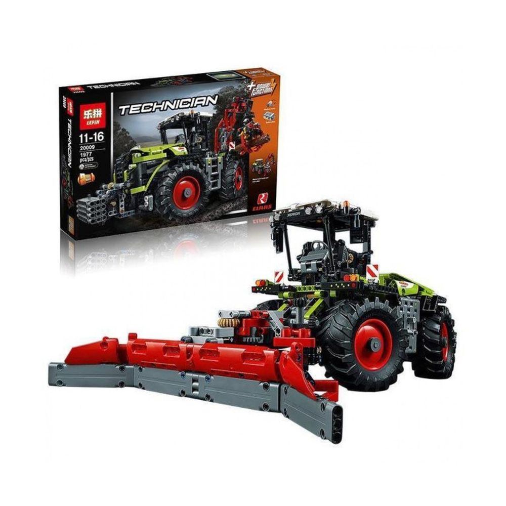 Детский конструктор Lepin 20009 (1977 дет) Трактор
