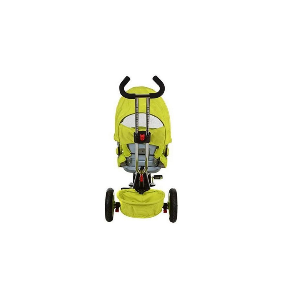 Детский трехколесный велосипед Turbo Trike M 3195-2A (Зеленый) Надувные колеса 12/10"