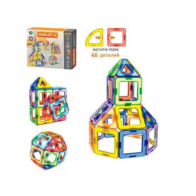 Магнитный конструктор Limo toy LT1002 46 деталей